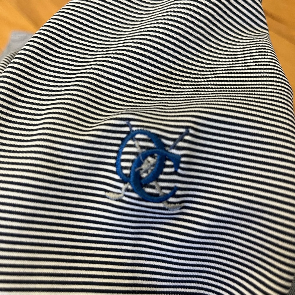 Peter Millar Navy Striped Full Zip Jacket Size S NWT ⭐️ - Picture 12 of 12